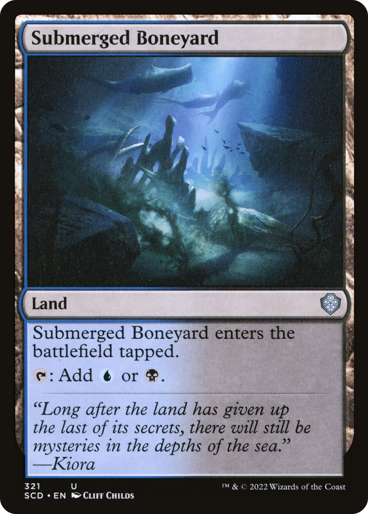 Submerged Boneyard [Starter Commander Decks] | Silver Goblin