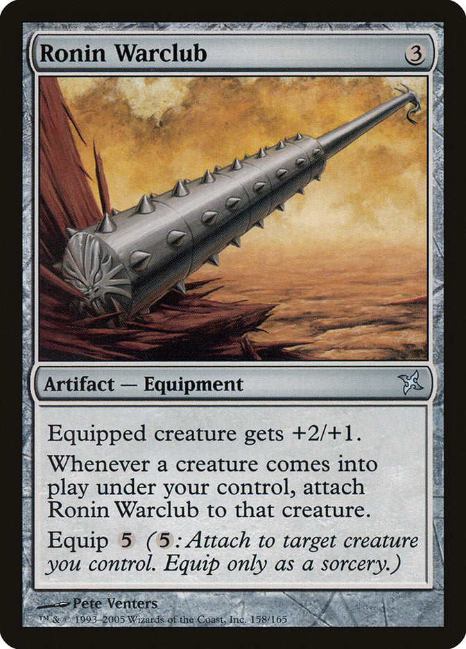 Ronin Warclub [Betrayers of Kamigawa] | Silver Goblin