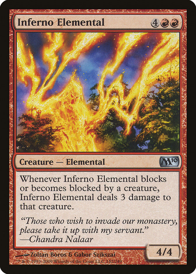 Inferno Elemental [Magic 2010] | Silver Goblin