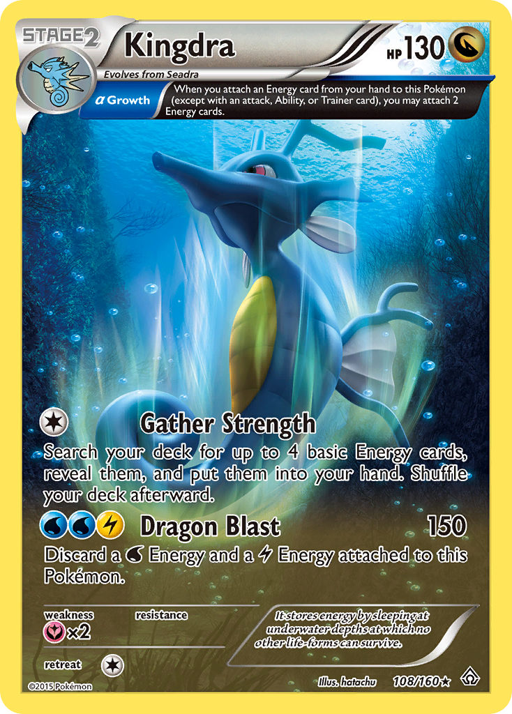 Kingdra (108/160) [XY: Primal Clash] | Silver Goblin