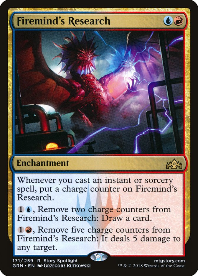 Firemind's Research [Guilds of Ravnica] | Silver Goblin