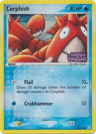 Corphish (63/110) (Stamped) [EX: Holon Phantoms] | Silver Goblin