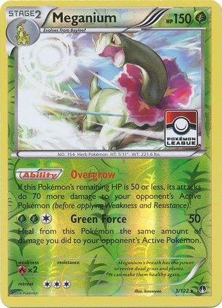 Meganium (3/122) (League Promo) [XY: BREAKpoint] | Silver Goblin