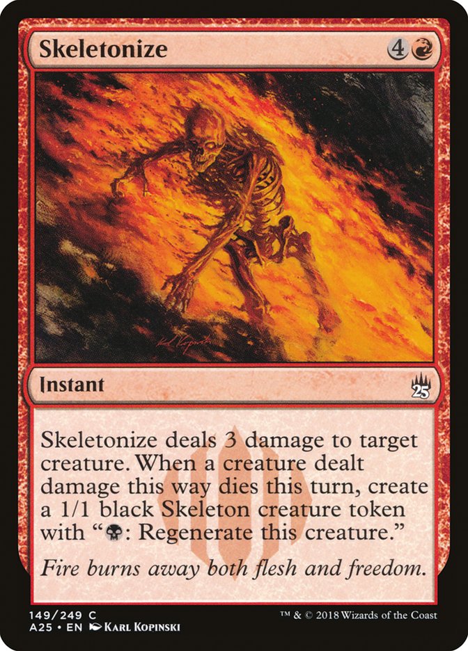 Skeletonize [Masters 25] | Silver Goblin