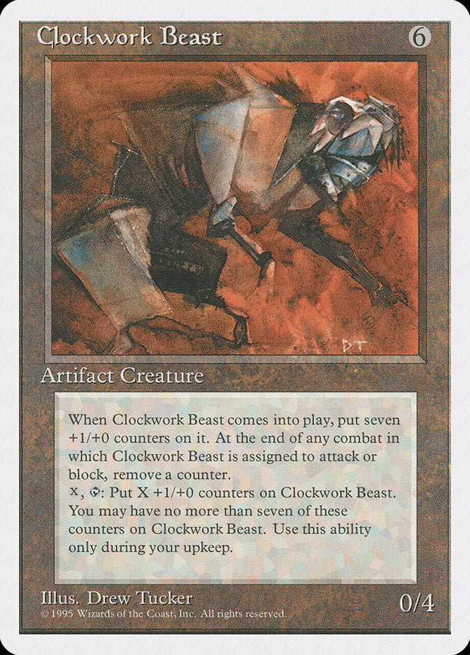 Clockwork Beast [Fourth Edition] | Silver Goblin
