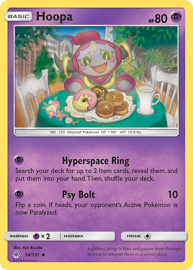 Hoopa (54/131) [Sun & Moon: Forbidden Light] | Silver Goblin