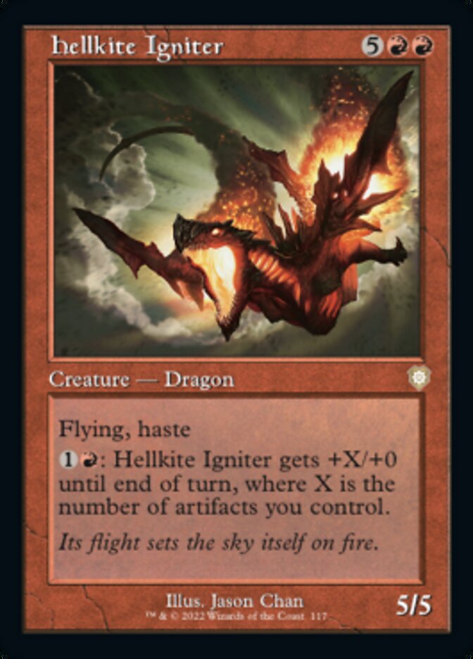 Hellkite Igniter (Retro) [The Brothers' War Commander] | Silver Goblin