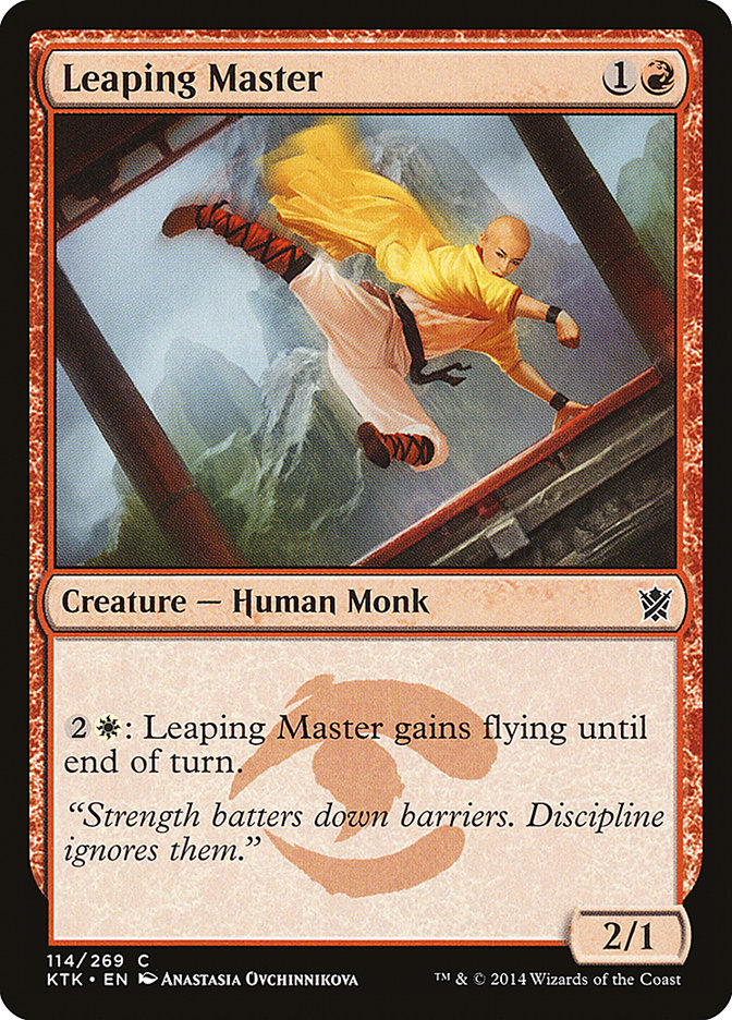 Leaping Master [Khans of Tarkir] | Silver Goblin