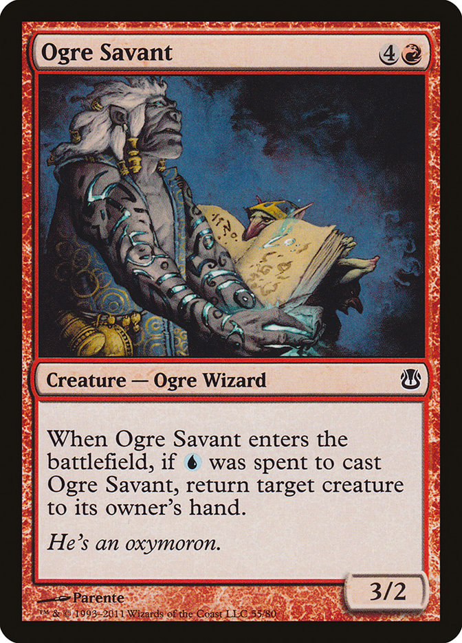 Ogre Savant [Duel Decks: Ajani vs. Nicol Bolas] | Silver Goblin