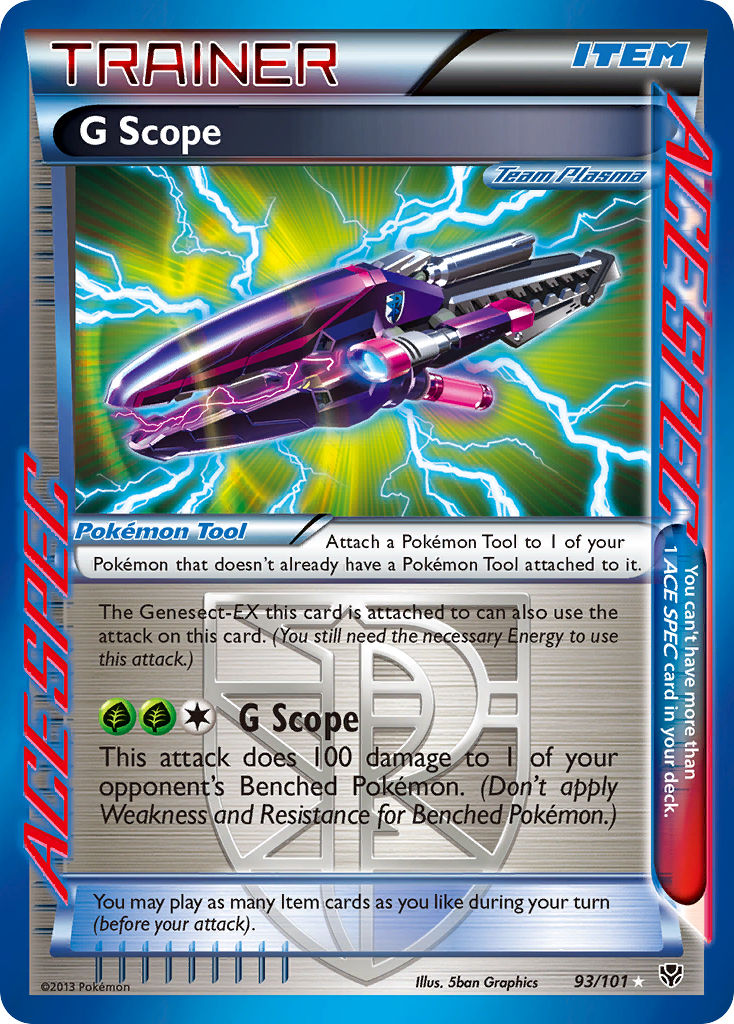 G Scope (93/101) [Black & White: Plasma Blast] | Silver Goblin