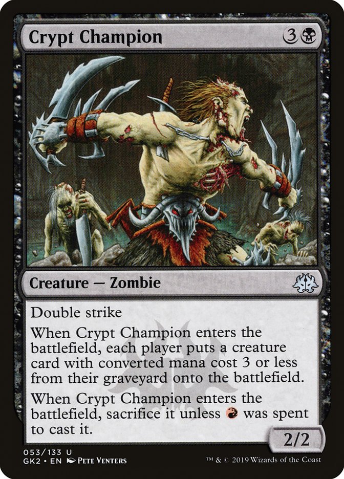 Crypt Champion [Ravnica Allegiance Guild Kit] | Silver Goblin