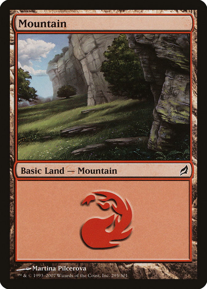 Mountain (295) [Lorwyn] | Silver Goblin