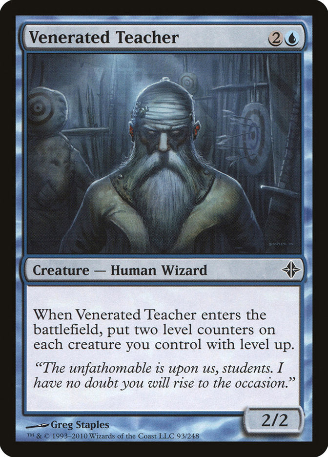 Venerated Teacher [Rise of the Eldrazi] | Silver Goblin