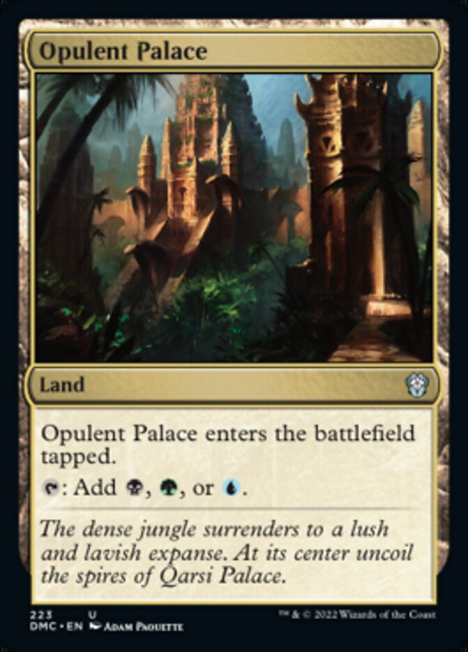 Opulent Palace [Dominaria United Commander] | Silver Goblin