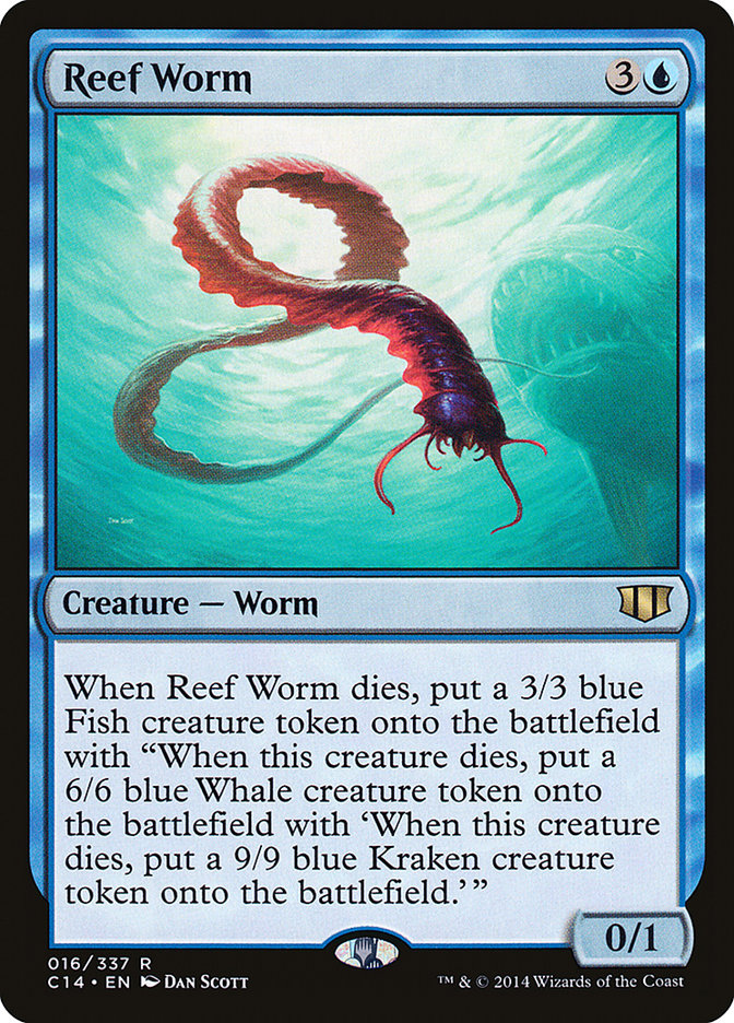 Reef Worm [Commander 2014] | Silver Goblin