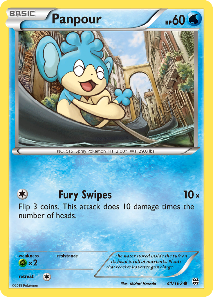 Panpour (41/162) [XY: BREAKthrough] | Silver Goblin