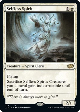 Selfless Spirit [Jumpstart 2022] | Silver Goblin