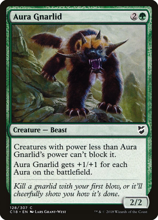 Aura Gnarlid [Commander 2018] | Silver Goblin