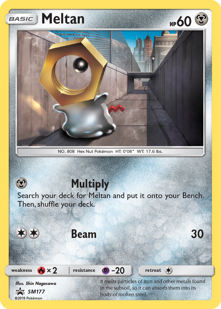 Meltan (SM177) [Sun & Moon: Black Star Promos] | Silver Goblin