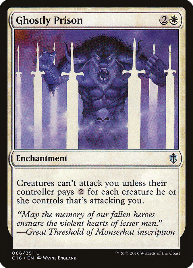 Ghostly Prison [Commander 2016] | Silver Goblin