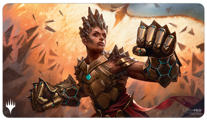 Phyrexia: All Will Be One Commander Playmat Neyali, Suns’ Vanguard-Silver Goblin