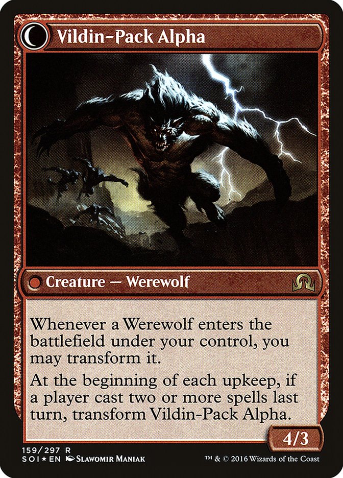 Geier Reach Bandit // Vildin-Pack Alpha (159s) Foil - Shadows over Innistrad Promos