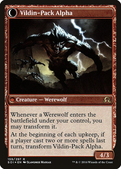 Geier Reach Bandit // Vildin-Pack Alpha (159s) Foil - Shadows over Innistrad Promos