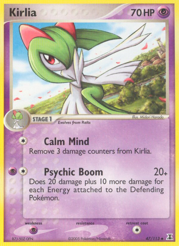 Kirlia (47/113) [EX: Delta Species] | Silver Goblin