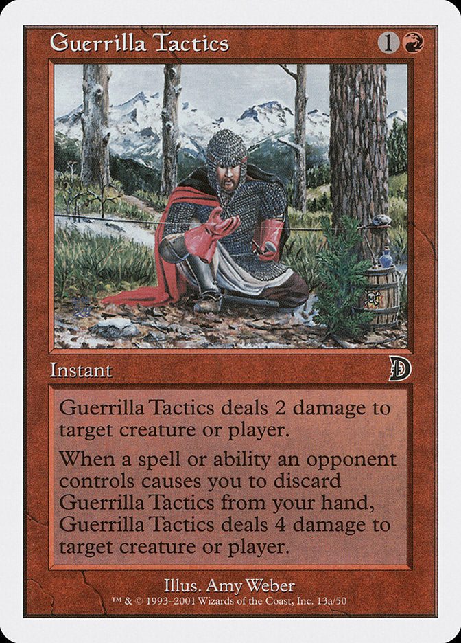 Guerrilla Tactics (Tripwire) [Deckmasters] | Silver Goblin