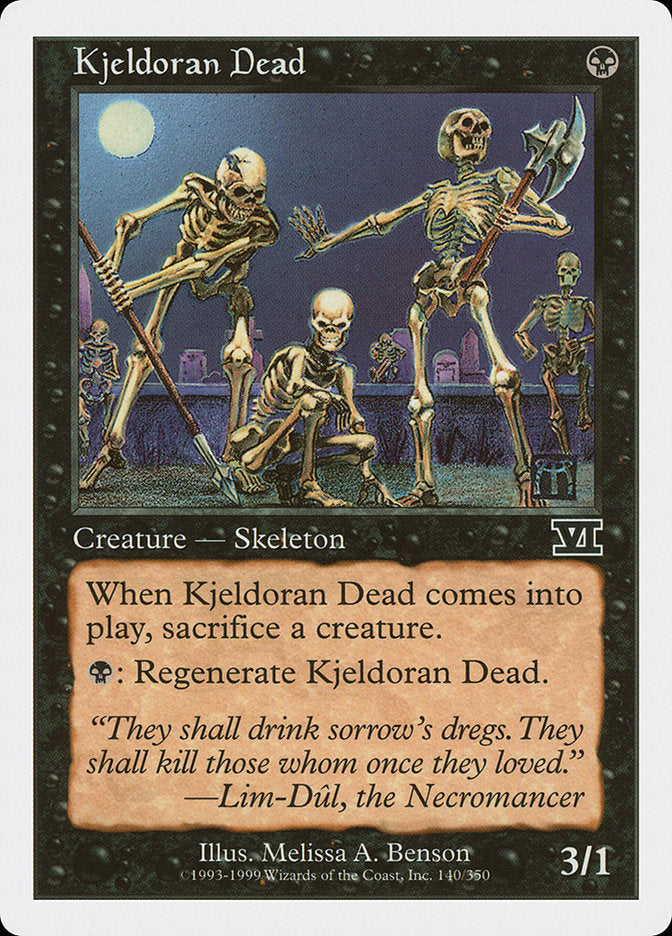 Kjeldoran Dead [Classic Sixth Edition] | Silver Goblin