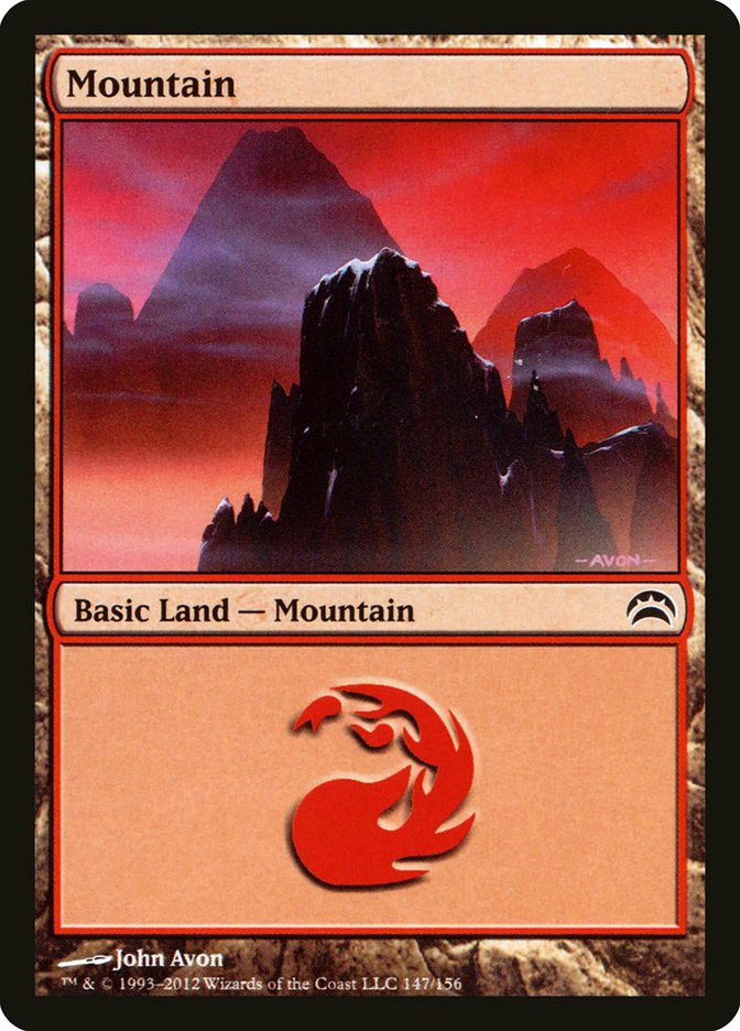 Mountain (147) [Planechase 2012] | Silver Goblin