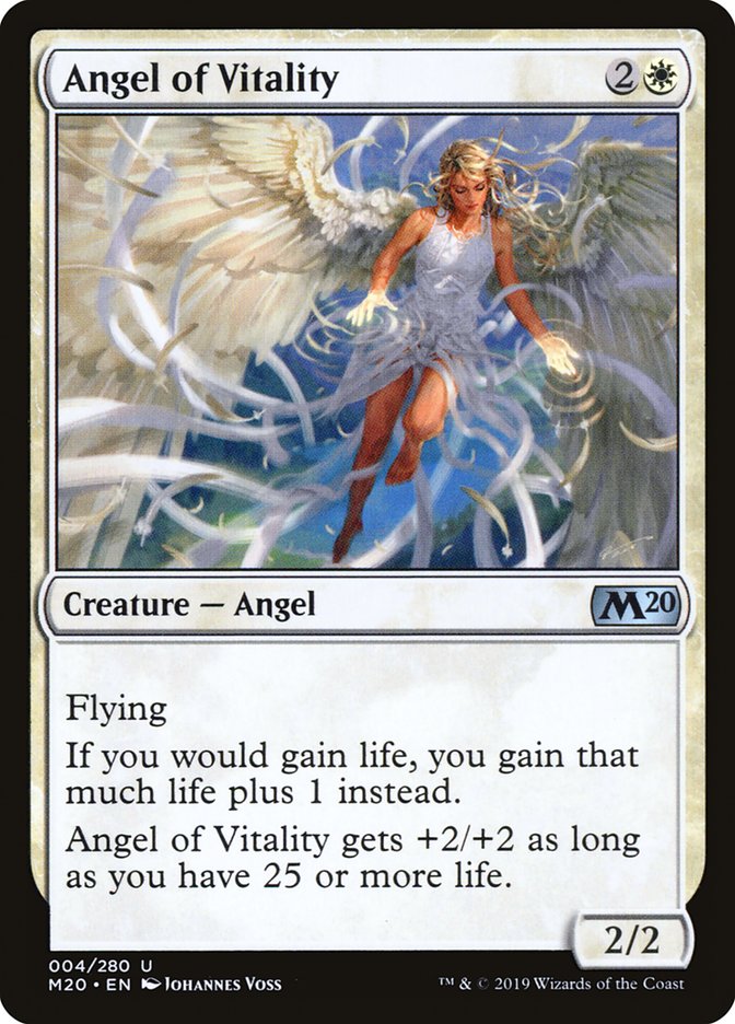 Angel of Vitality [Core Set 2020] | Silver Goblin