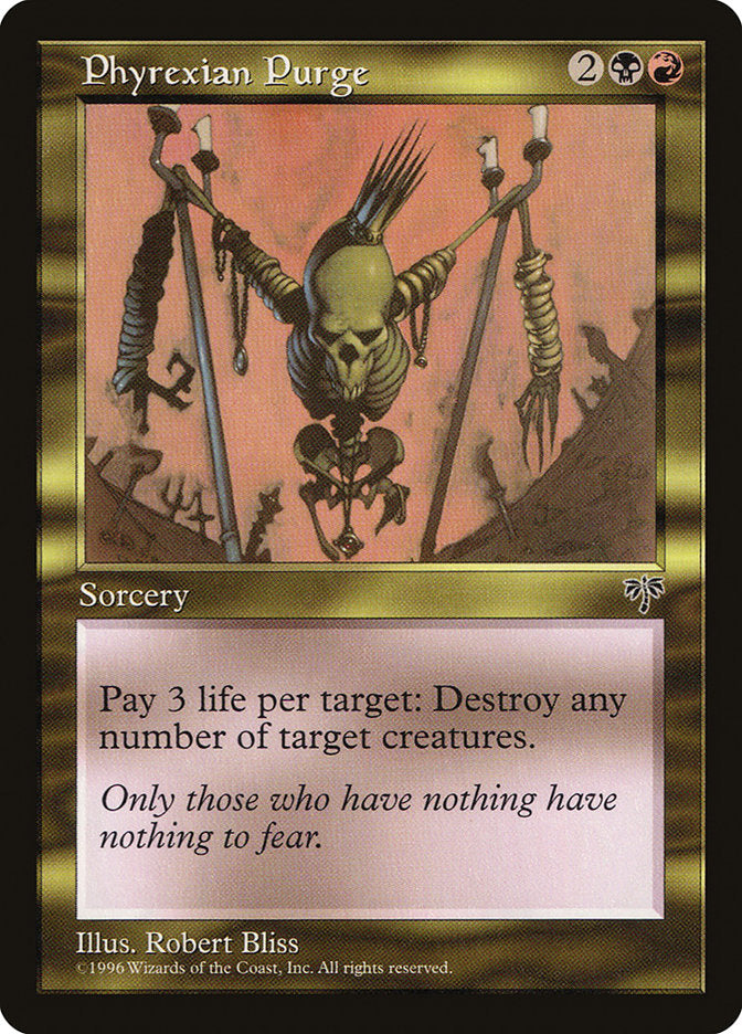 Phyrexian Purge [Mirage] | Silver Goblin