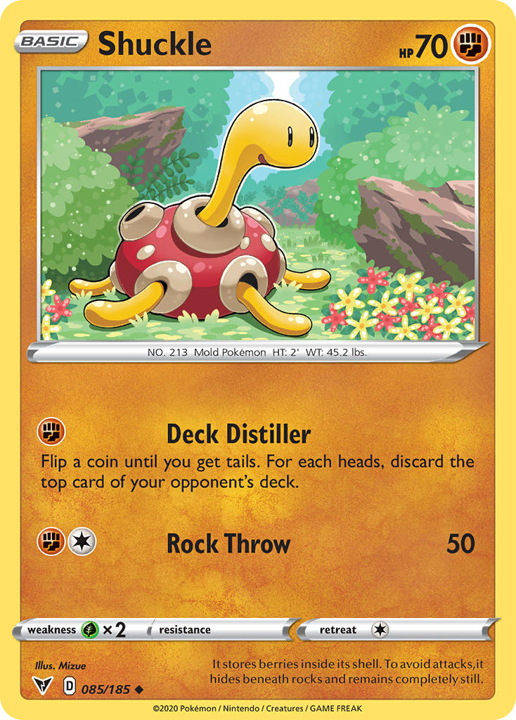 Shuckle (085/185) [Sword & Shield: Vivid Voltage] | Silver Goblin