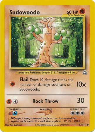 Sudowoodo (77/111) [Neo Genesis Unlimited] | Silver Goblin