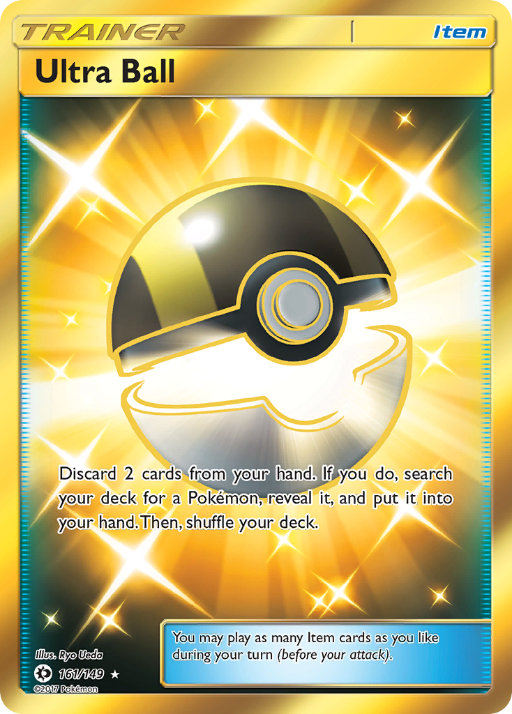 Ultra Ball (161/149) [Sun & Moon: Base Set] | Silver Goblin