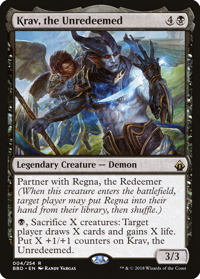 Krav, the Unredeemed [Battlebond] | Silver Goblin