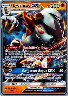 Lycanroc GX (74/145) (Buzzroc - Naohito Inoue) [World Championships 2018] | Silver Goblin