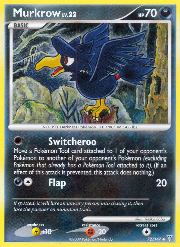 Murkrow (72/147) [Platinum: Supreme Victors] | Silver Goblin