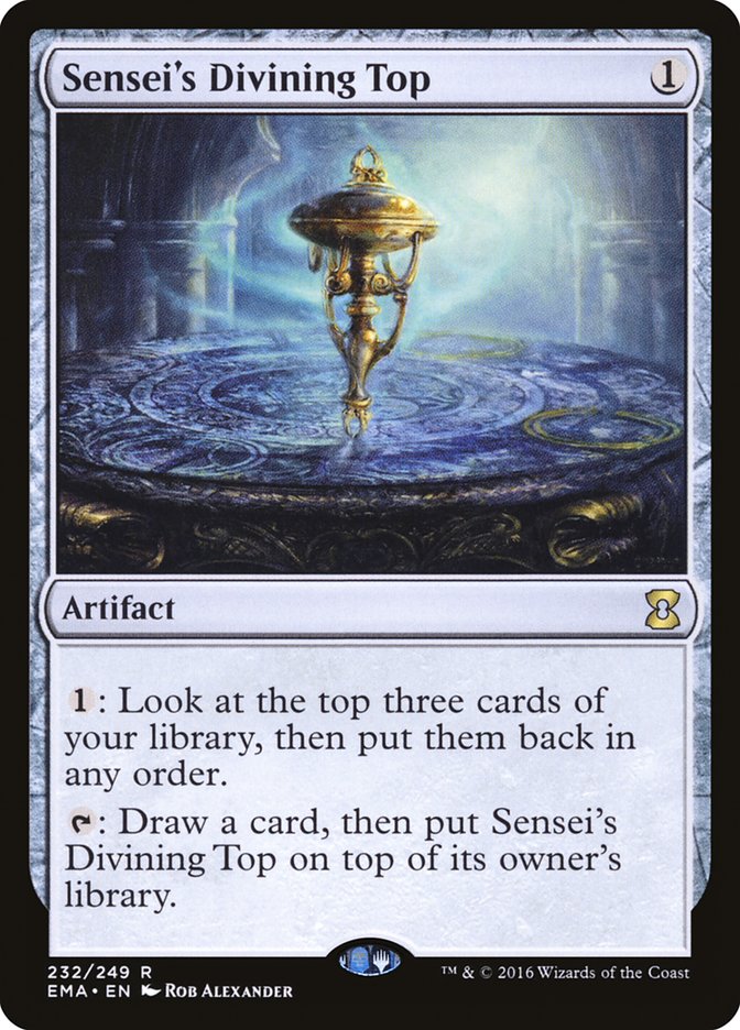 Sensei's Divining Top [Eternal Masters] | Silver Goblin