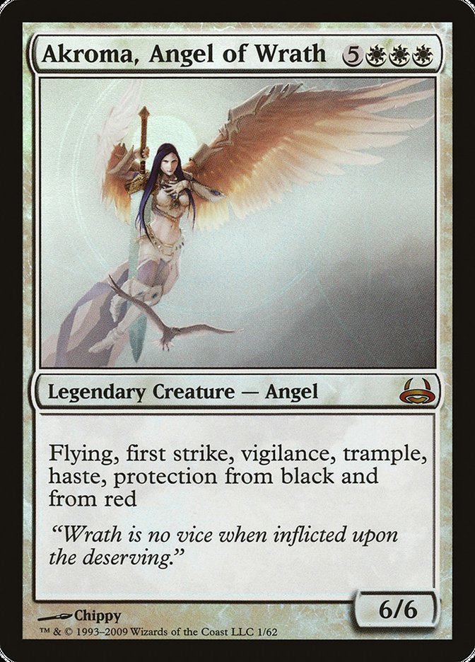 Akroma, Angel of Wrath [Duel Decks: Divine vs. Demonic] | Silver Goblin