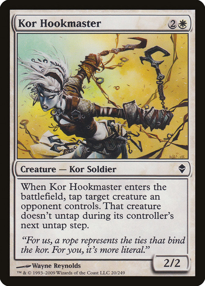 Kor Hookmaster [Zendikar] | Silver Goblin