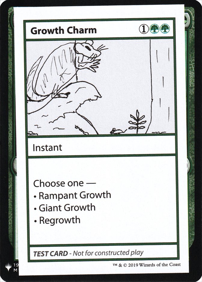 Growth Charm [Mystery Booster Playtest Cards] | Silver Goblin