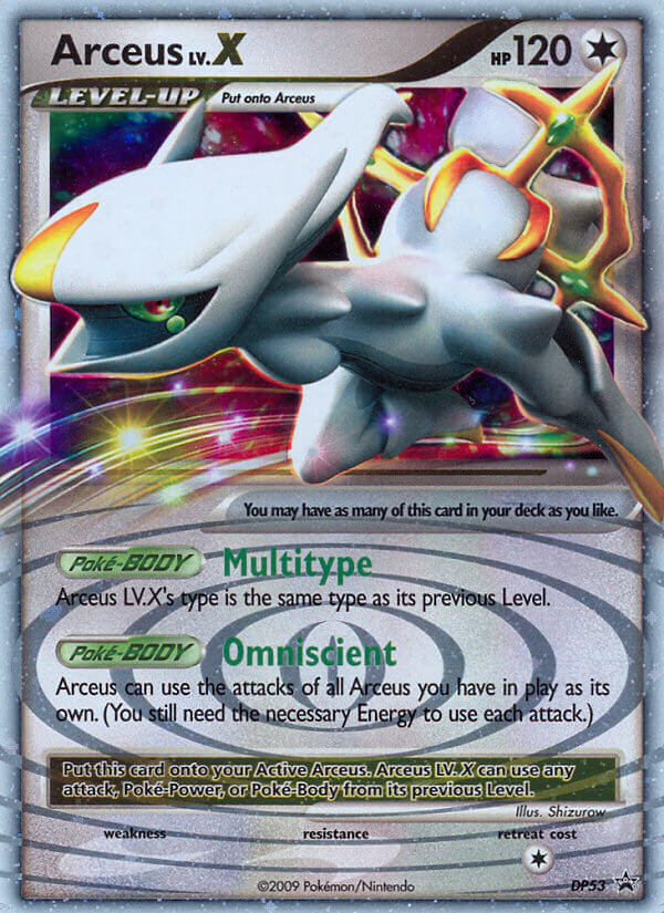 Arceus Lv.X (DP53) [Diamond & Pearl: Black Star Promos] | Silver Goblin