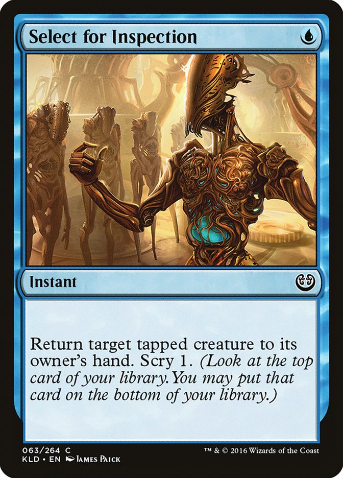 Select for Inspection [Kaladesh] | Silver Goblin