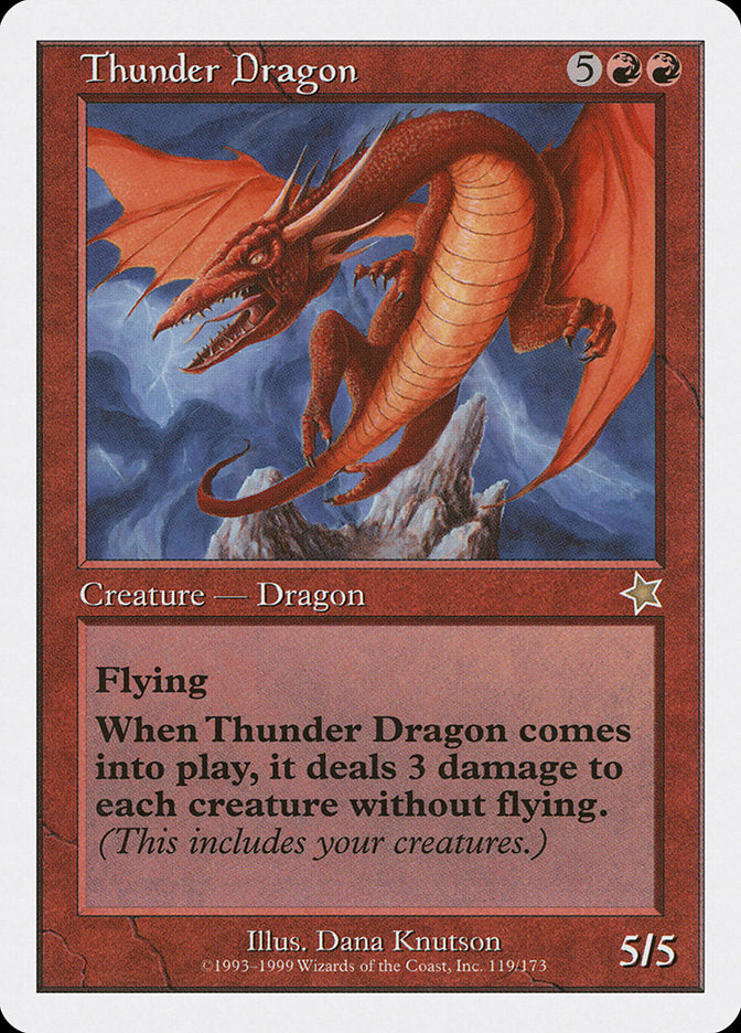 Thunder Dragon [Starter 1999] | Silver Goblin