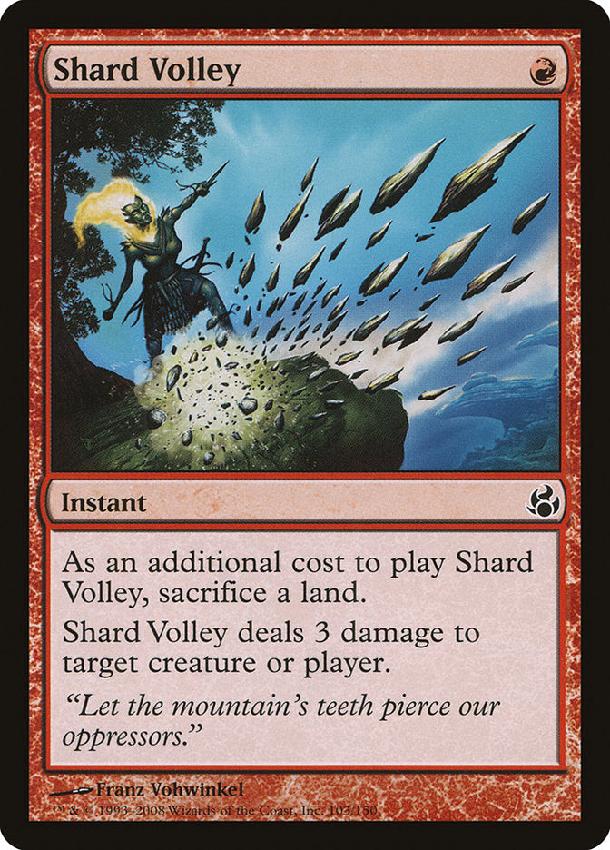 Shard Volley [Morningtide] | Silver Goblin