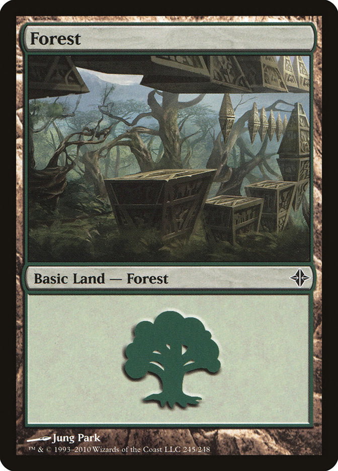 Forest (245) [Rise of the Eldrazi] | Silver Goblin