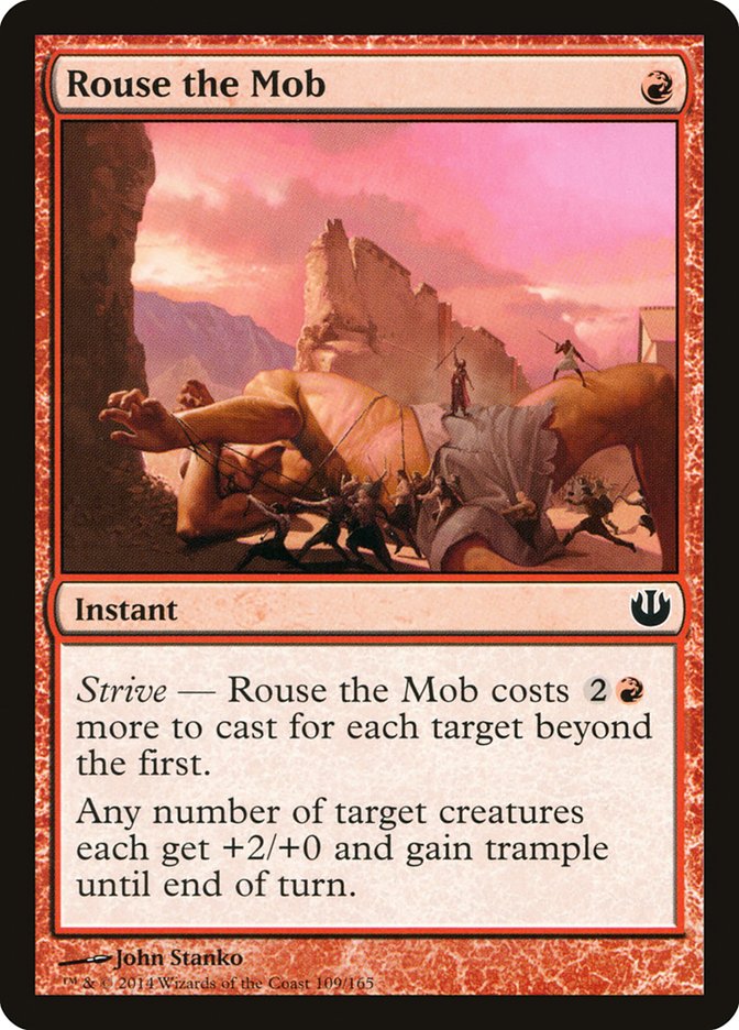 Rouse the Mob [Journey into Nyx] | Silver Goblin