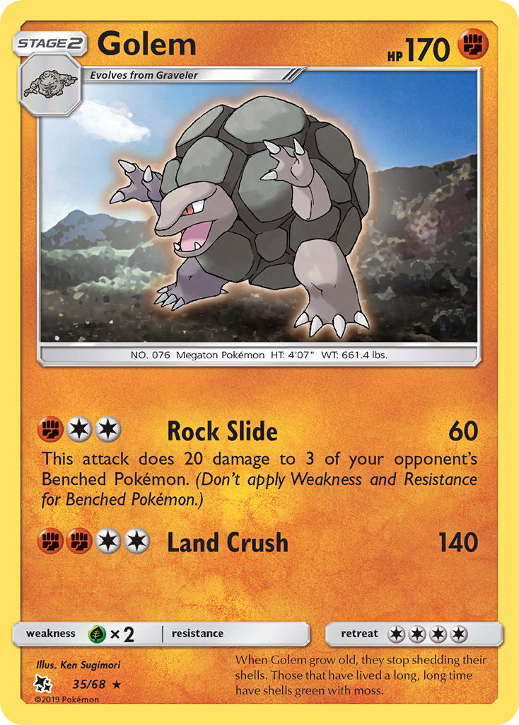 Golem (35/68) [Sun & Moon: Hidden Fates] | Silver Goblin